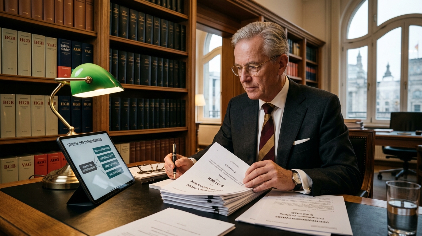 Präpositionen mit Genitiv im Beruf B2/C1 Rechtssprache und Regeln