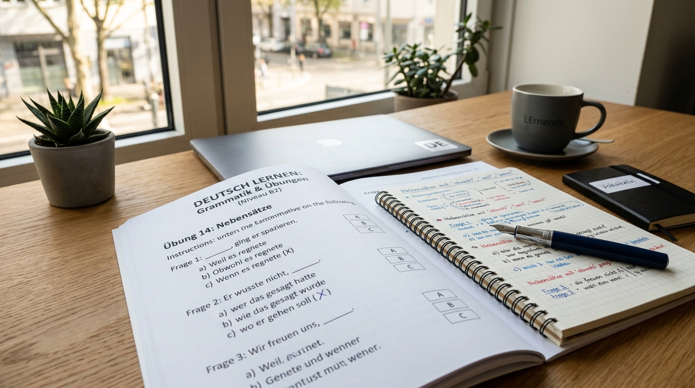 telc B2 Sprachbausteine Teil 1 Übungsbuch und Grammatikprüfung